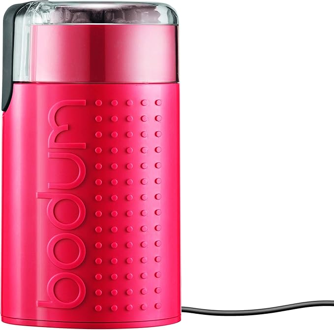 Bodum Bistro Electric Blade Coffee Grinder, Red