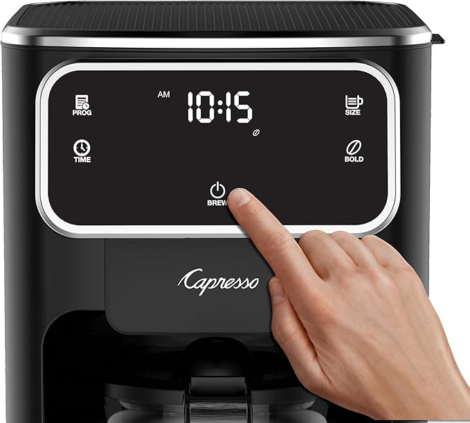 Capresso 10-Cup Touchscreen Coffee Maker with Thermal Carafe