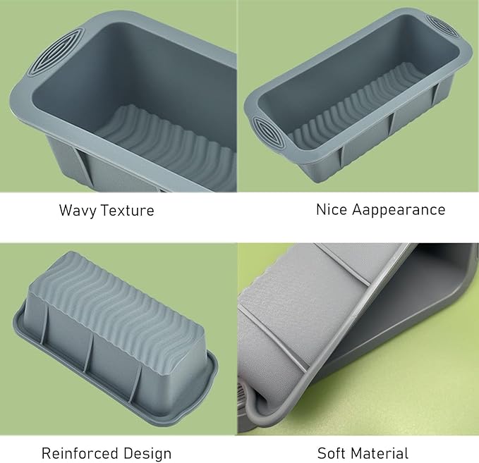 5Pcs Extra Large Ice Block Mold, Grey Silicone Ice Block Molds for Ice Bath Tub, Big Ice Cube Molds for Ice Bath, Ice Maker for Cold Plunge or Coolers, Ice Tray Accessories for Ice Bath Chiller