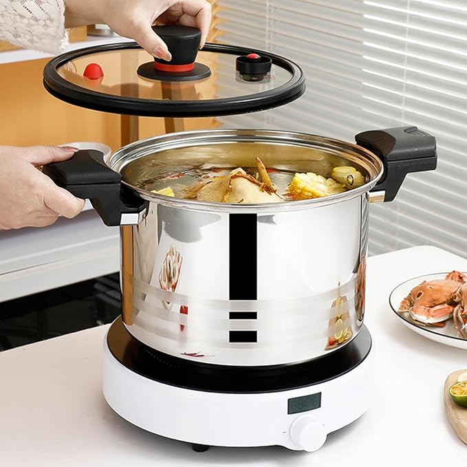 Large Capacity Pressure Cooker Easy To Use Pressure Cooker Electric Stove Stove Energysaving Pots Large Capacity