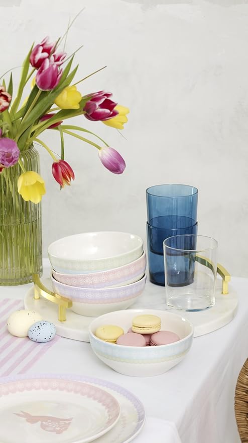 Oneida 898190 Bunny Hop All-Purpose Bowls, Set Of 4
