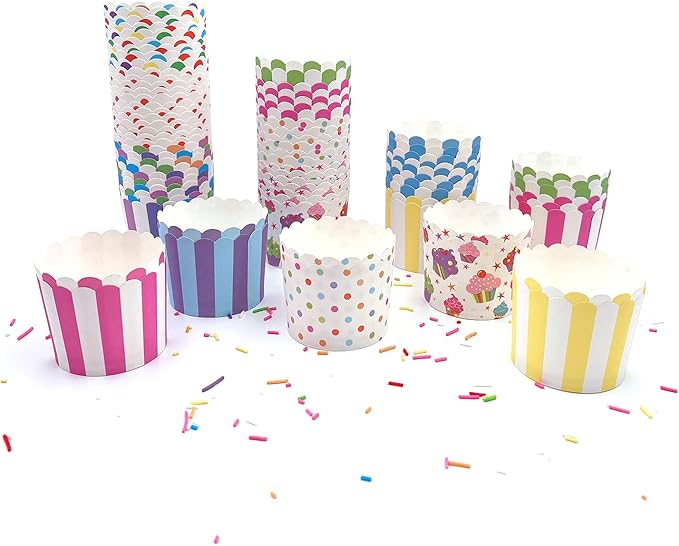 500pcs Greaseproof Muffin Cupcake Cups Paper Baking Liners Home Wedding Party