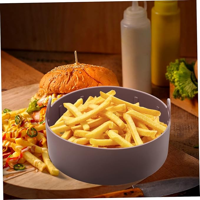 Air Fryer Liner Reusable Silicone Pad for Basket Oven Liners for Bottom