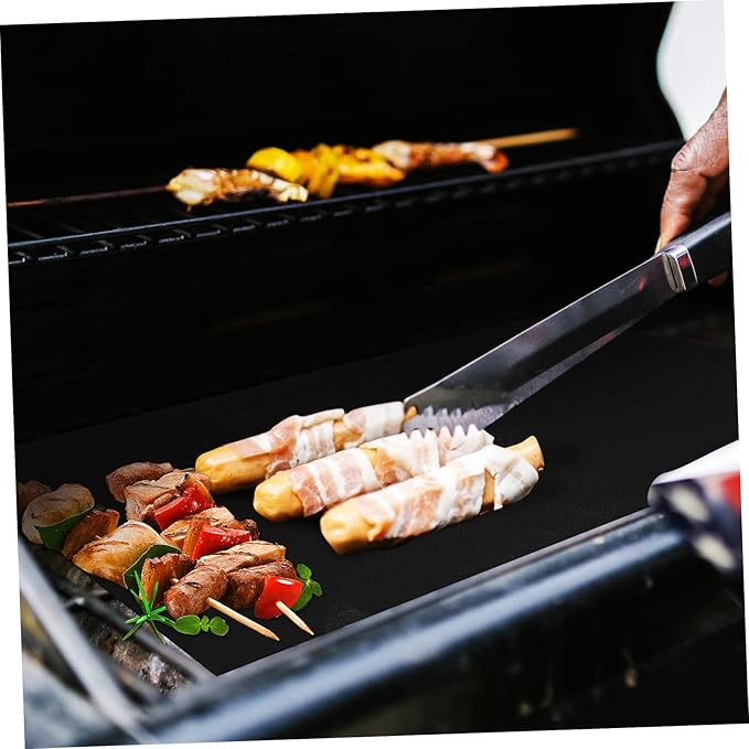 9pcs Non-stick Oven Mats High-temperature Resistant Baking Liners for Even Heating -up for Electric Gas Ovens