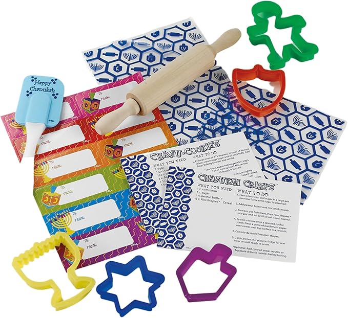 Rite Lite Chanukah Baking Set in Collectible Tin Hannukah