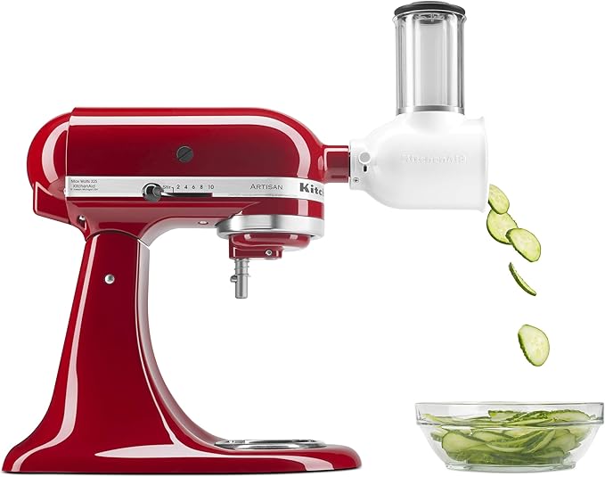 KitchenAid Value Bundle Artisan Series 5 Quart Tilt-Head Stand Mixer with Included Flex Edge Beater, KSM150FEER, Empire Red