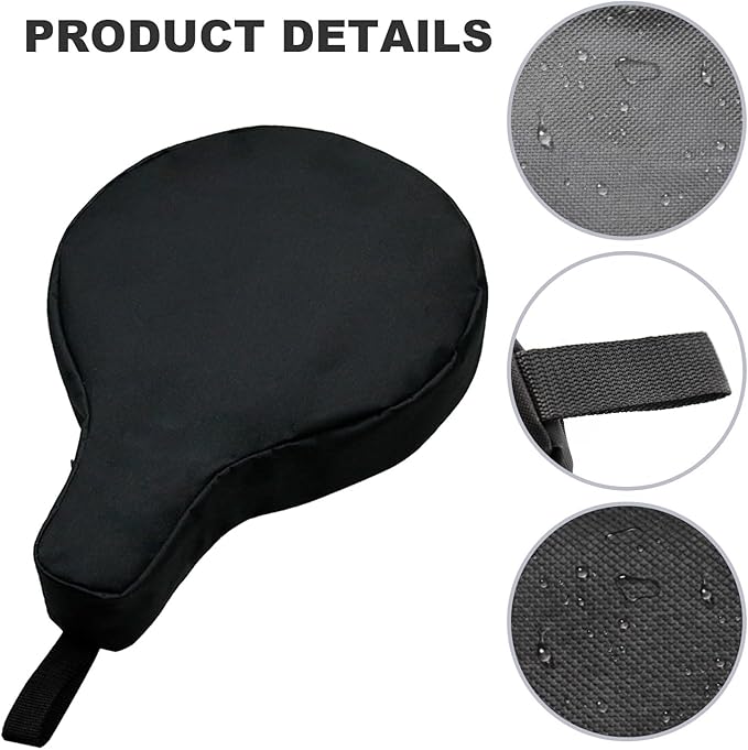 Cast Iron Skillet Bag, Fits 8/10/12 In Skillets Waterproof Camping Cast Iron Skillet Travel Carry Bag, Heavy Duty Skillet Pan Bag for Outdoors(2pcs)