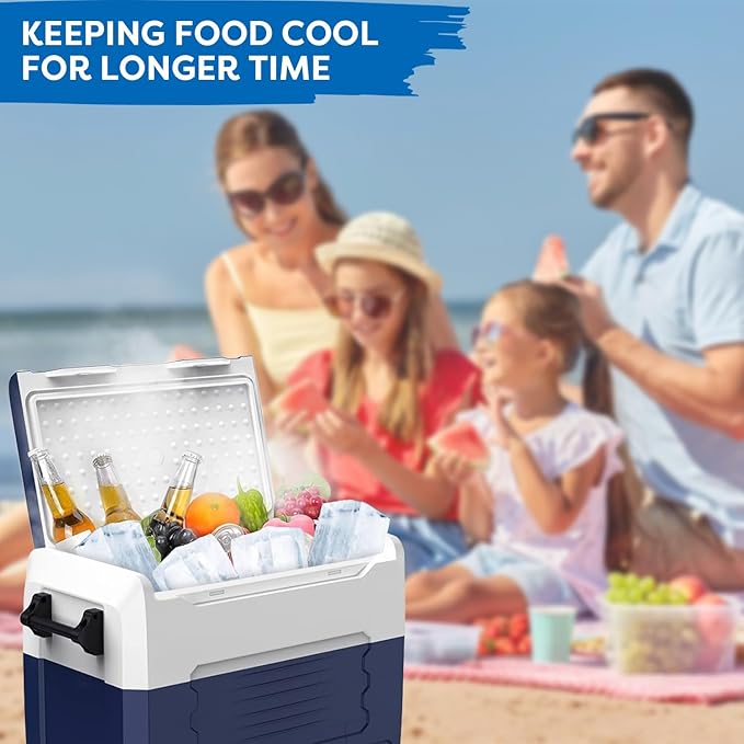 Haldane 2PC Extra Large Ice Block Molds, 6LB Giant Ice Cube Molds for Plunge Lab, Ice Container for Freezer, Thickened and Reinforced Silicone Ice Tray, Cold Plunge Tub Accessories, Blue