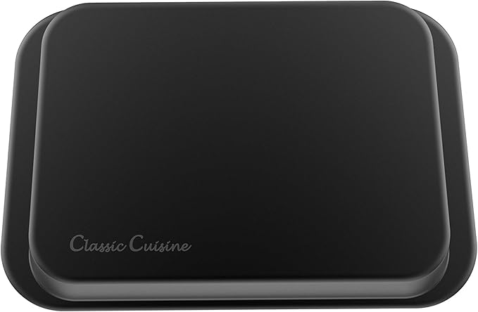 Roasting Pan with Rack-Nonstick Oven Roaster with Removable Grid to Drain Fat and Grease-Healthier Cooking with Kitchen Bakeware by Classic Cuisine