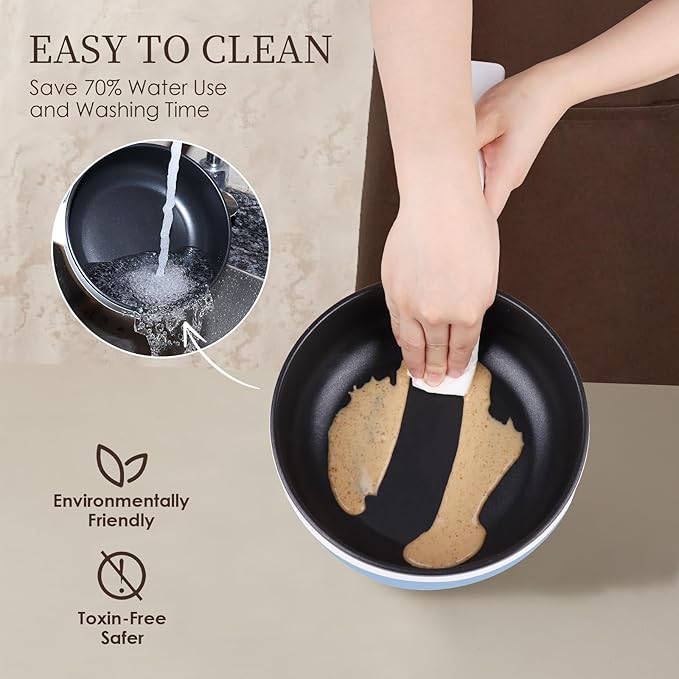 Audecook Hot Pot Electric, 1.7L Mini Electric Skillet Portable Nonstick Sauté Pan with Power Adjustment, Ramen Cooker Travel Multicooker for Steak/Soup/Egg/Oatmeal/Noodles