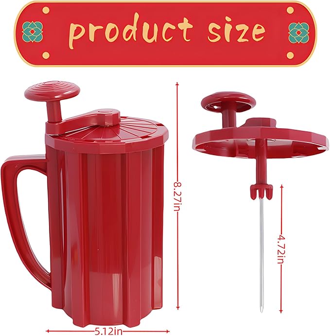 Commercial Manual Tornado Spiral Potato Cutter, 3 in 1 Tornado Potato Slicer Vegetable Cutter Spiral French Fries with Stainless Steel Blade Carrot Cucumber DIY Barbecue