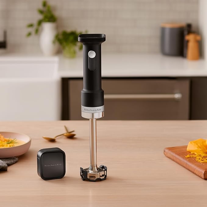KitchenAid Go™ Cordless Hand Blender - battery sold separately, KHBRV00, Black Matte