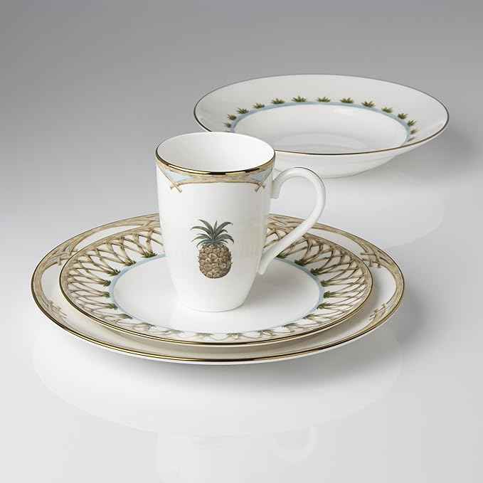 Lenox 6226625 British Colonial Bamboo Accent Plate