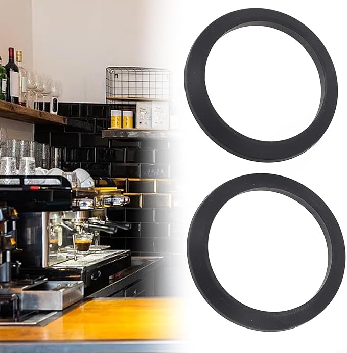 Silicone Brewing Group Seal For Nuova for SIMONELLI APPIA 1/2/Life Espresso Machines, Coffee Machine Replacement Gasket(2PCS)