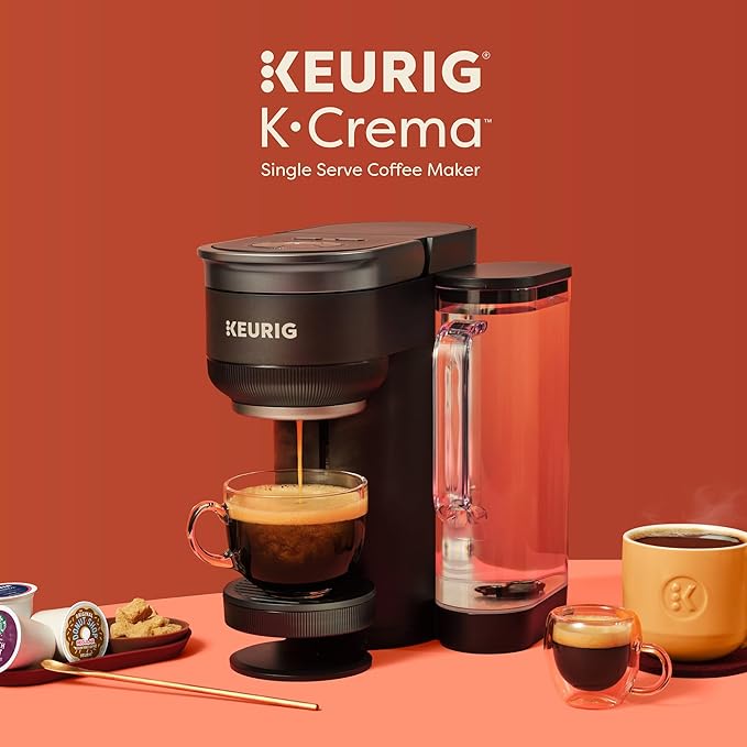 Keurig K-Crema Single Serve Coffee Maker