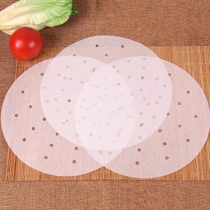 Patty Paper Sheets for 5 Inch Burger Press (400 pcs) Round Hamburger Non-Stick Heat Resistant Circle Wax Parchment Paper Maker Cook Bake Steaming Grill BBQ Barbecue Total 2000pcs(5 pack)