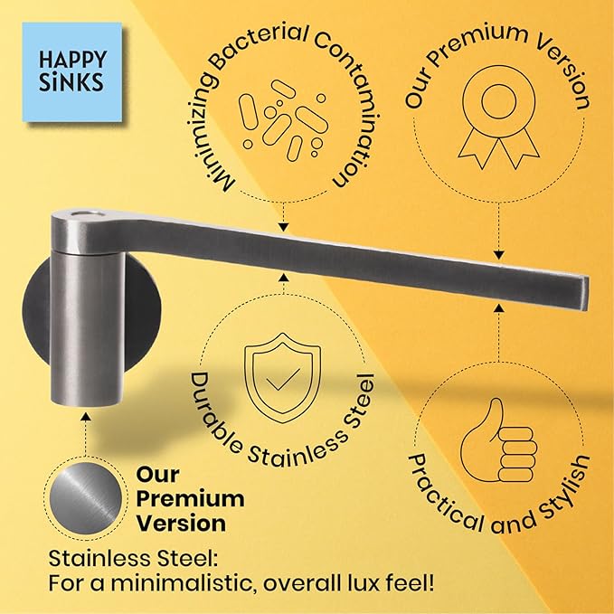 Magnetic Dishcloth & Sponge Holder - Steel, Composite - Tool-Free Magnetic Sink Organizer - Versatile Kitchen Sponge Holder with Stick-On Adapter - Nordic Style Kitchen Sink Accessories