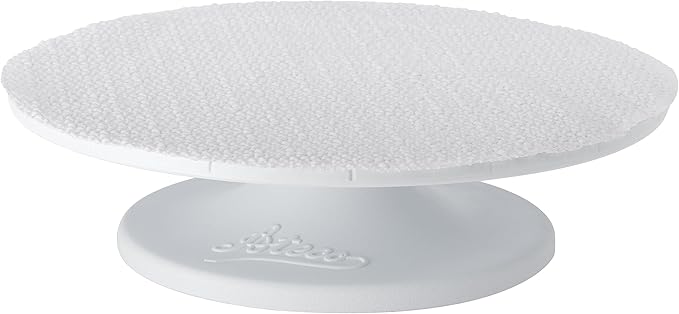 Ateco Plastic Turntable and Base, 12-in, White
