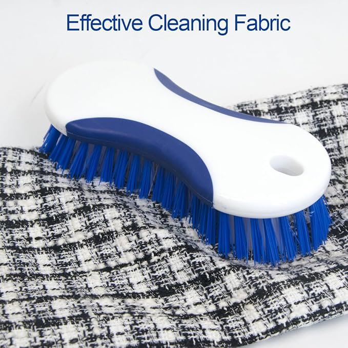 CELOX 2 Pack Dish Brush with Soap Dispenser for Kitchen Cleaning and 2 Pack Multi Purpose Heavy Duty Scrub Brush, Deep Clean Brush for Tile Floors and Walls, Shower Doors, Tubs