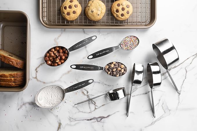 Cuisipro Stainless Steel Measuring Cup Set