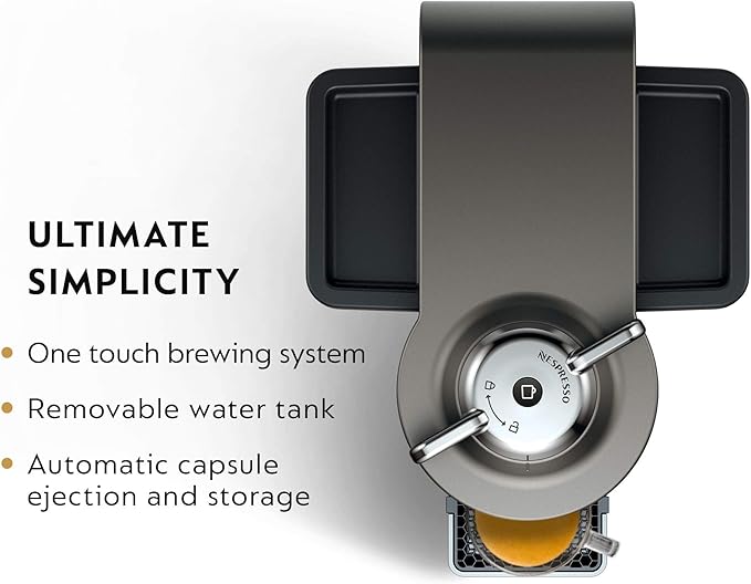 Nespresso Vertuo Coffee and Espresso Maker by De'Longhi, Titan Descaling Kit