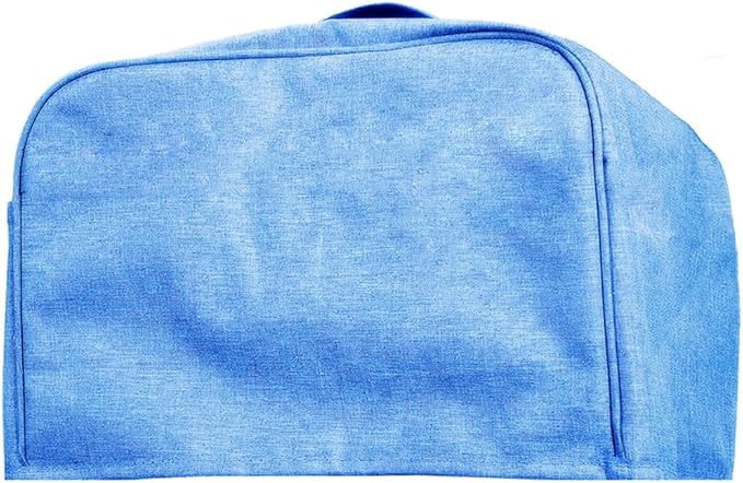 FLR Large 4 Slice Toaster Cover with Pockets, Dust-proof & Oil Proof, Fit Most Large Toasters (Blue, 16' x 7.5' x 8')