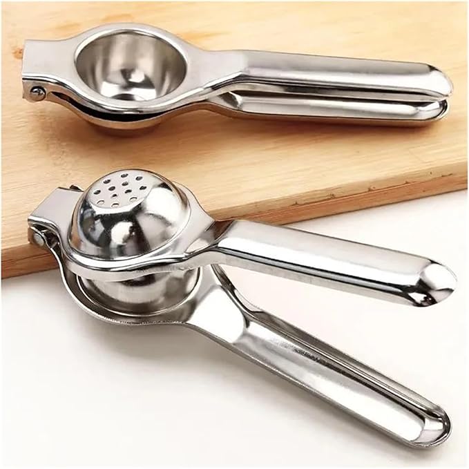Stainless Steel Manual Juicer Processor Lemon Squeezer Orange Fruit Household Clip Pressing Kitchen Accessories(1 PC)