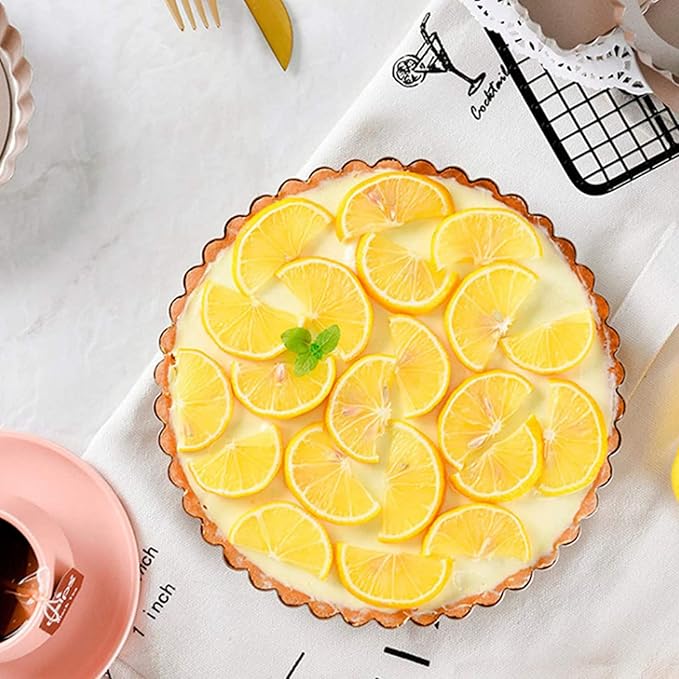 Cake Tin， Non-Stick Cake Mould, Baking Tools Baking Mold,Cake Mould,Baking Baking Tray Metal Nonstick Pans Carbon Steel Cake Pie Mold Removable Bottom Tart Quiche Pan Oven Baking Tray Dish Bakeware 1P