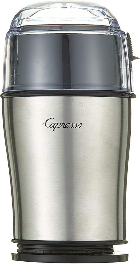 Capresso 506.05 Cool Grind Grinder, Silver