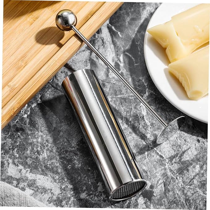 Hemobllo 3 pcs Stainless Steel Tofu Mold Shredder Handy Manual Press for Tofu Cheese Filaments for Chrysanthemum Creation and Food Shaping Kitchen