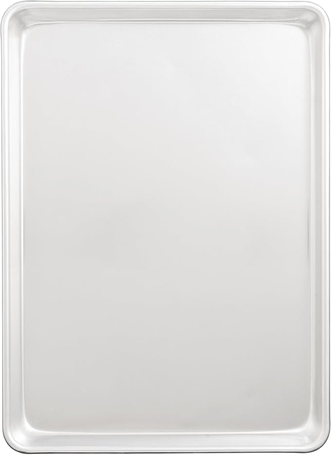 Mrs. Anderson's Baking Half Sheet Pan, 13-Inches x 18-Inches, Heavyweight Commercial Grade 19-Gauge Aluminum