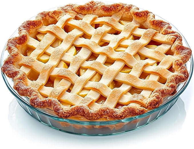 Glass Deep Pie Dish