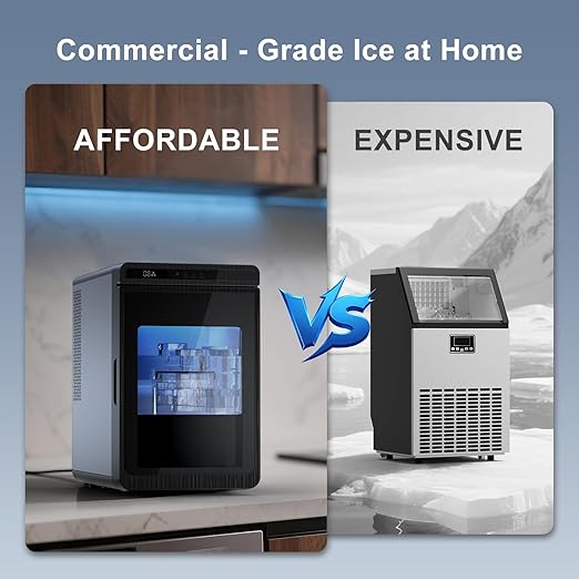 ADT Craft Cube ICE Maker Ice Maker 4x4 ice Cube 26 lb/24H Portable Ice Maker Ice Cube Maker