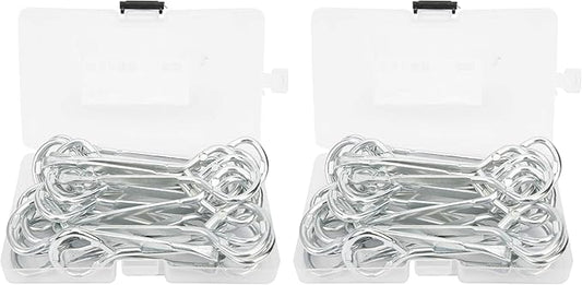 Fafeicy 24Pcs Paint Can Lid Opener, Metal Paint Can Opener, Paint Bottle Opener M10 Steel Beer Jar Tin Manual Opening Tool for opening paint buckets, latex paint cans (Pack of 2)