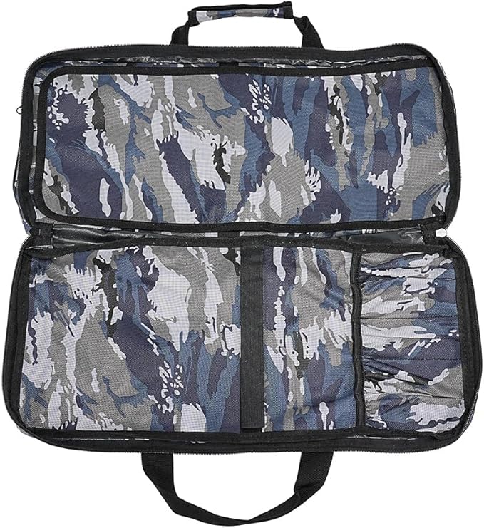 EVERPRIDE - 3 Slots - CAMO - Professional Chef Knife Bag, 20 Knife Slots, 3 Storage Compartments, Camo Design, – Durable, Large Knife Bag for Chefs – Knives Not Included