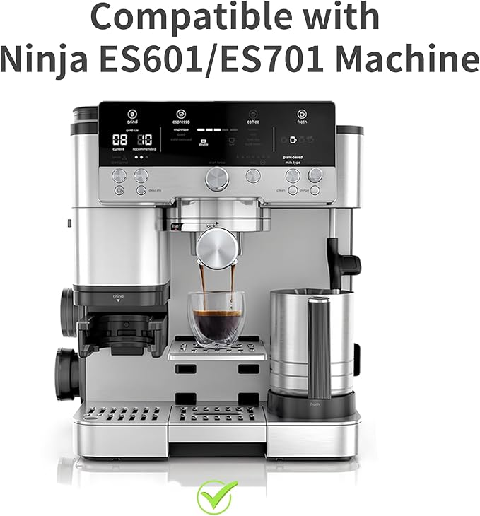 Appliance Slider Compatible with Ninja Espresso Machine, Transparent Acrylic Sliding Tray for Ninja ES601 ES701