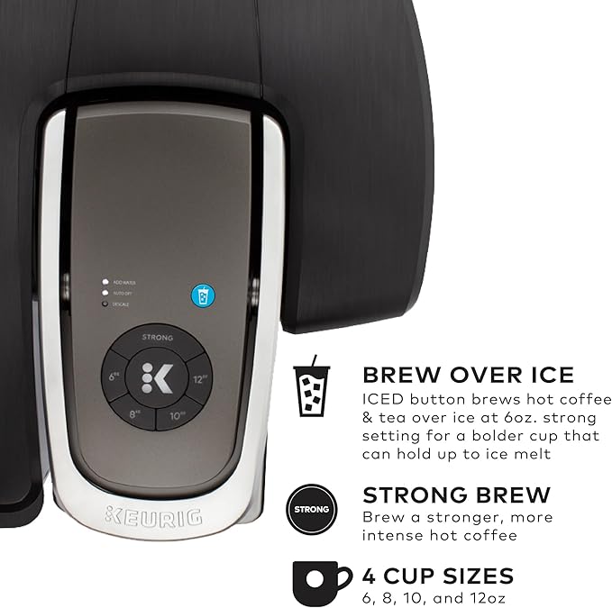 Keurig K-1550 Small Business Single Serve Coffee Maker, 96 oz Water Reservoir, Black