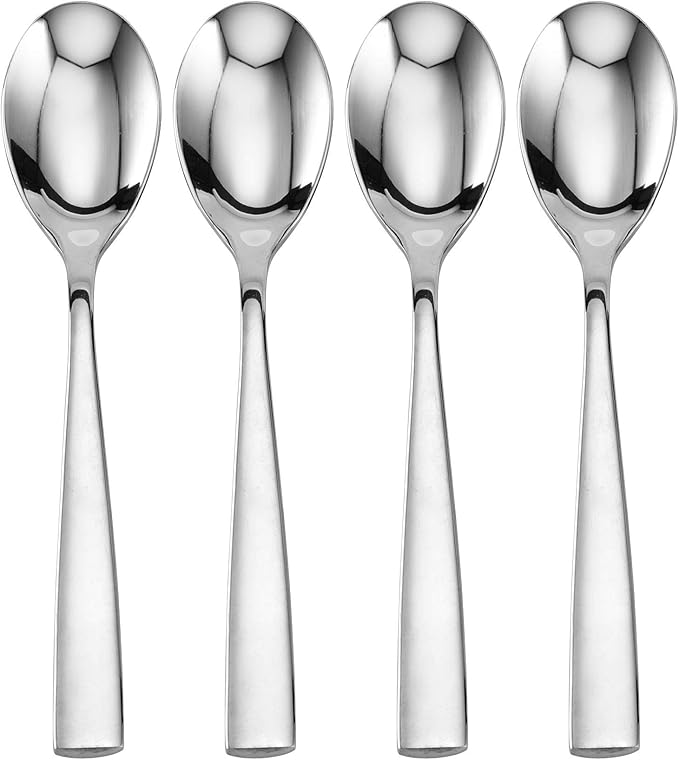 Mikasa, Delano Flatware Service for 4, 20 Piece Set, 18/0 Stainless Steel Silverware Set