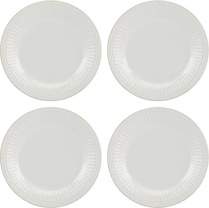 Lenox 899196 French Perle Groove 24-Piece Dinnerware Set, Service For 8