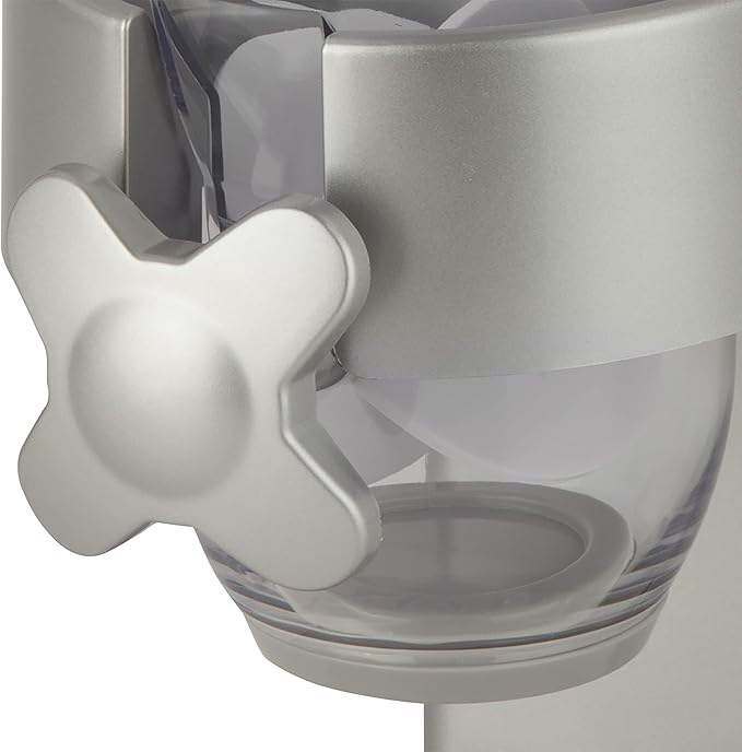 Honey-Can-Do Zevro /GAT102 Indispensable Dry Food Dispenser, Single Control, Silver (Pack of 4)