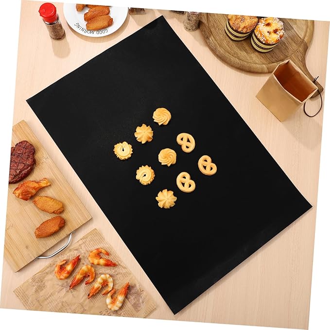DECHOUS Quality Oven Liners Mat Set Non-stick Reusable Baking Mats 9 Pcs for Even Cooking