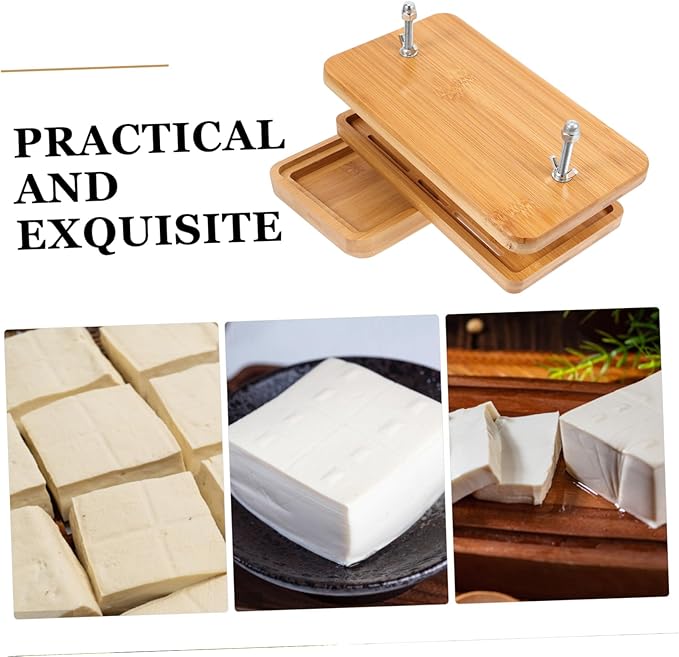 Garneck Tofu Press Adjustable Pressure Efficient Tofu Maker Draining Tool Filtration System Kitchen Essential