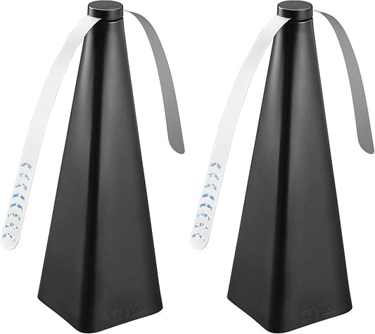 Treva Bug Fan Fly Deterrent with Holographic Blades to Clear Bugs, Mosquitoes, and Flies, Battery Powered Fly Fan 2 Pack