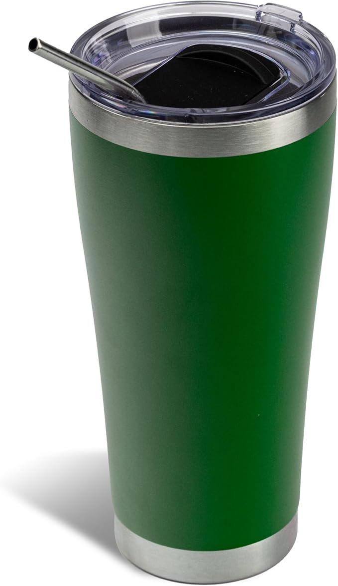 The Memory Company Officially Licenced NFL 30OZ Tumbler Set - 2-Pack Home & Away Stainless Steel Insulated Tumblers with Straws, Double Wall Vacuum Sealed Football Fan Drinkware