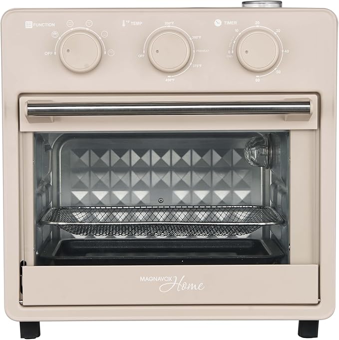 Magnavox Home, 16.5 qt Air Fryer Oven, With Steam Infusion, Oat