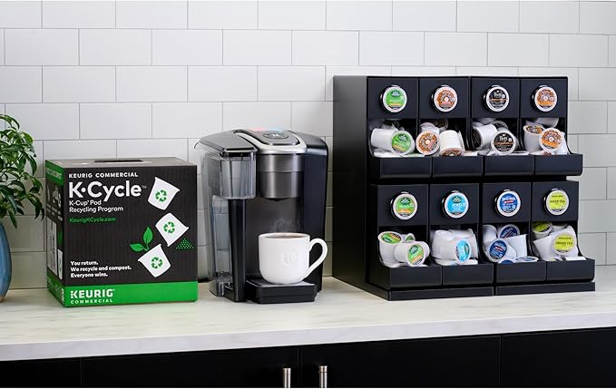 Keurig K-1550 Small Business Single Serve Coffee Maker, 96 oz Water Reservoir, Black
