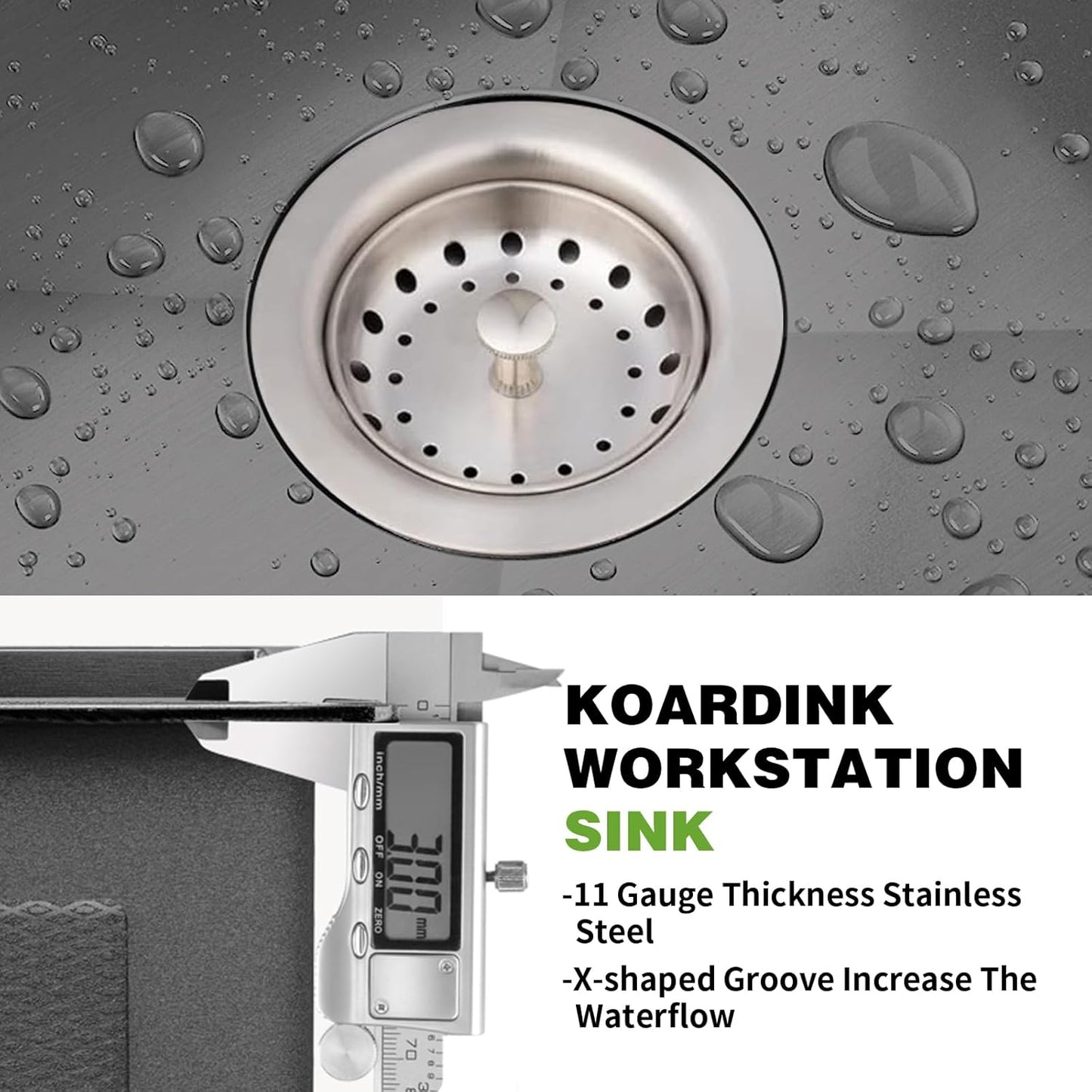 Black 18x18 In Drop In Kitchen And Bar Sink- Stainless Steel Single Bowl Kitchen Sink Modern Topmount Bar Sink With Silicon Mat,Drain Strainer Set Compatibility With Various Kitchen & Bar Style