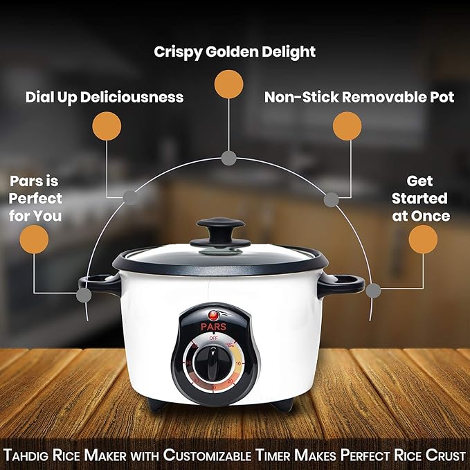 Pars 3 Cup Automatic Rice Cooker