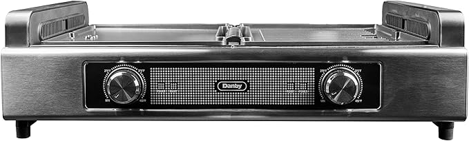 Danby DBSG29412XD11 Smokeless Indoor Grill in Black Advanced Air Circulation Technology Independent on/off and temperatures.
