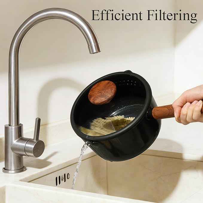 CAROTE ceramic cookware set,nonstick pots and pans，14PCS Non Toxic Healthy Non Stick Kitchen Cooking Pots and Frying Pans Set, PFAS PTFE Free